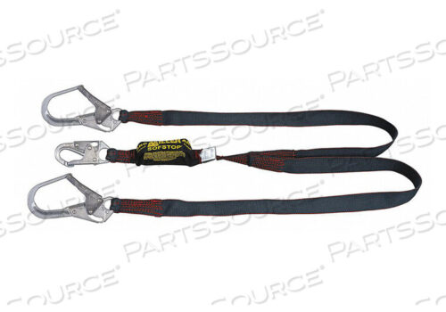 OEM#: 8798KR-Z7/6FTBKSHOCK-ABSORBING LANYARD BLACK by Honeywell