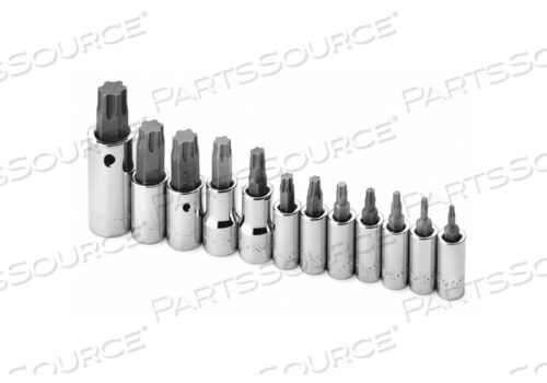 OEM#: 84232SOCKET BIT SET 1/4 3/8 1/2 DR 12 PIEC by SK Professional Tools