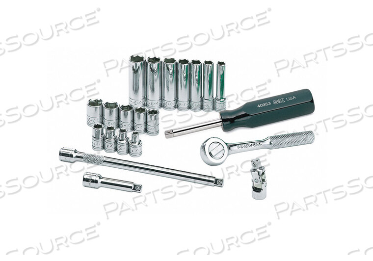 OEM#: 89009SOCKET WRENCH SET METRIC 1/4 DR 21 PC by SK Professional Tools