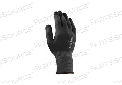 OEM#: 11-840VPCOATED GLOVES NITRILE BLACK/GRAY 6 PR by Ansell Healthcare