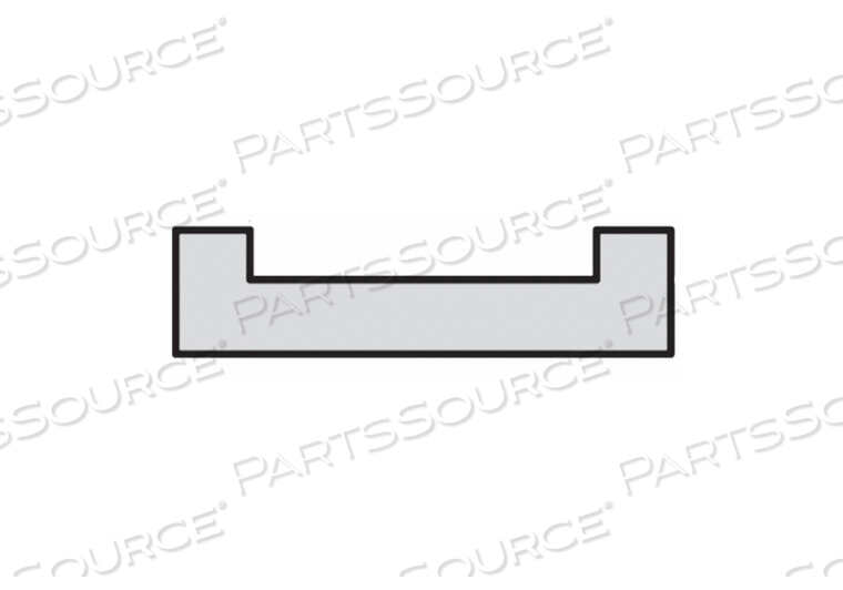 OEM#: DPA2060L120.00CHAIN GUIDE 10 FT UHMW by Fenner Drives