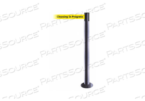 OEM#: 889F-73-73-STD-NO-YCX-CFIXED BARRIER POST WITH BELT 7-1/2 FT L by Tensabarrier
