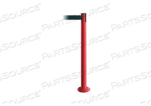 OEM#: 889F-21-21-MAX-NO-G6X-CFIXED BARRIER POST WITH BELT GREEN by Tensabarrier