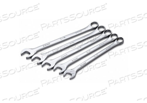 OEM#: 86041COMBO WRENCH SET LONG CHROME 20-24MM 5PC by SK Professional Tools