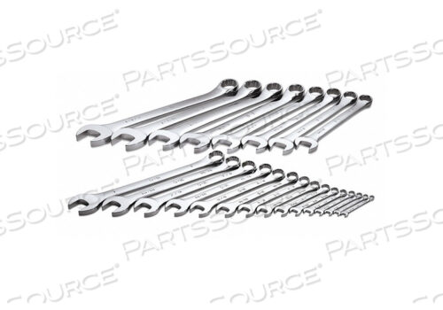 OEM#: 86043COMBO WRENCH SET CHROME 1/4-1-1/2 23 PC by SK Professional Tools