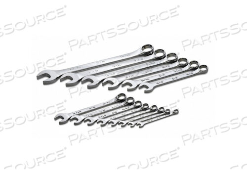 OEM#: 86124COMBO WRENCH SET CHROME 1/4-15/16 14 PC by SK Professional Tools
