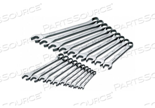 OEM#: 86224COMBO WRENCH SET CHROME 6-24MM 19 PC by SK Professional Tools