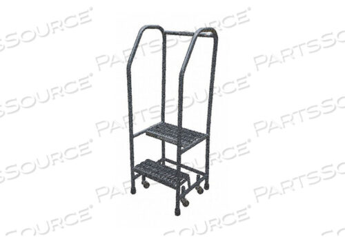 OEM#: 1002R1818A1E10B3C1P6ROLLING LADDER STEEL 50IN. H. GRAY by Cotterman