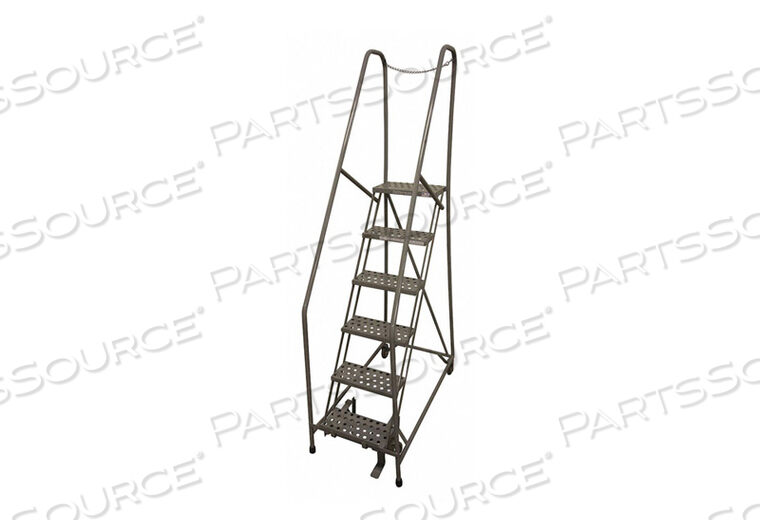 OEM#: 1006R2630A3E10B4D3C1P6ROLLING LADDER STEEL 90IN. H. GRAY by Cotterman