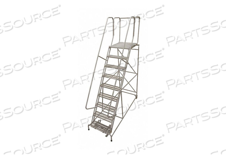 OEM#: 1509R2632A3E30B4W5C1P6ROLLING LADDER STEEL 120IN. H. GRAY by Cotterman
