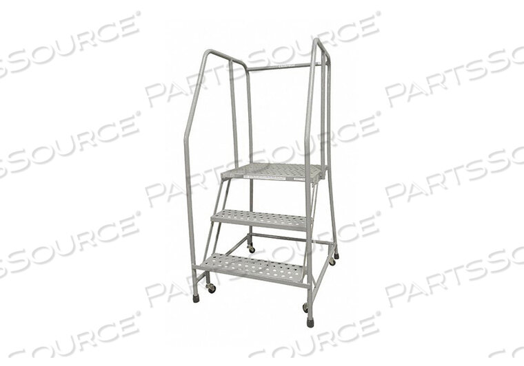 OEM#: 1503R2630A6E20B3C1P6ROLLING LADDER STEEL 60IN. H. GRAY by Cotterman