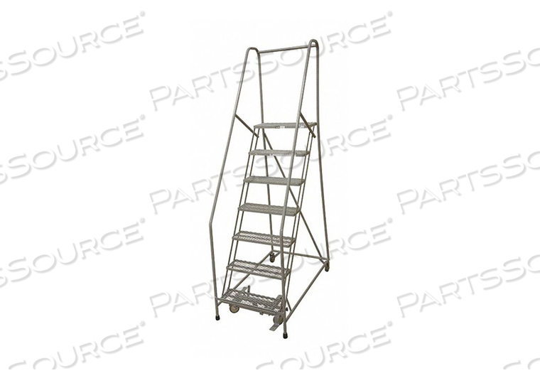 OEM#: 1507R1824A1E10B4W4C1P6ROLLING LADDER STEEL 100IN. H. GRAY by Cotterman
