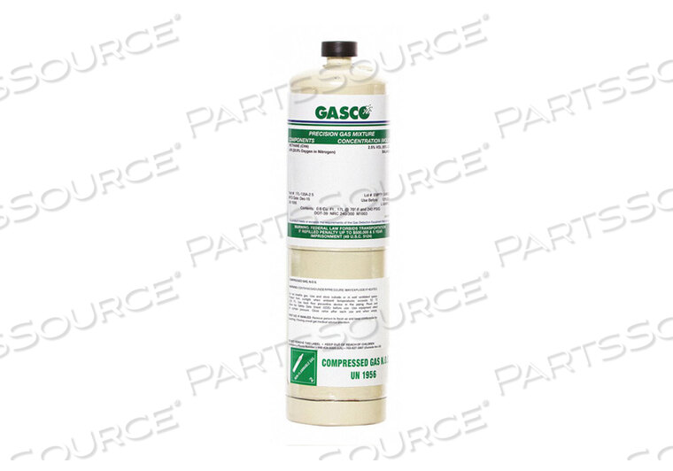 OEM#: 17L-78N-500CALIBRATION GAS 17L 250 PSI by Gasco