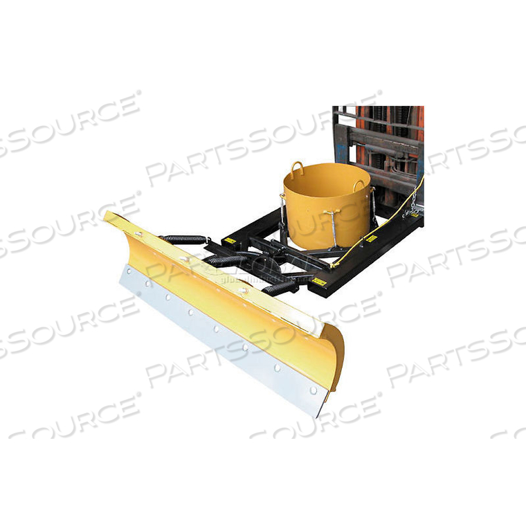 6 WIDE FORK LIFT SNOW PLOW BLADE FOR 5-1/2 WIDE FORKLIFT FORKS