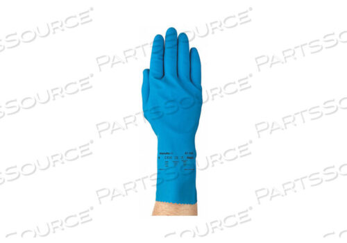 OEM#: 87-155G6024 CHEMICAL GLOVES LATEX 10 BLUE PR by Ansell Healthcare