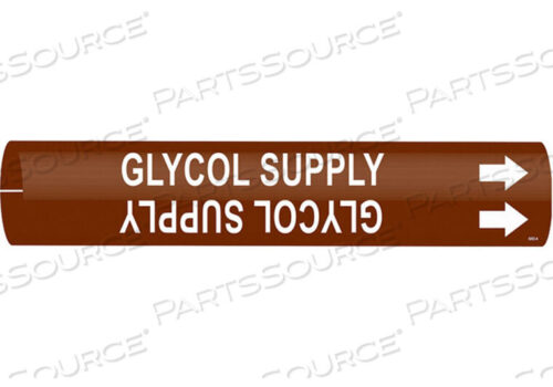 OEM#: 4202-CPIPE MARKER GLYCOL SUPPLY by Brady Americas
