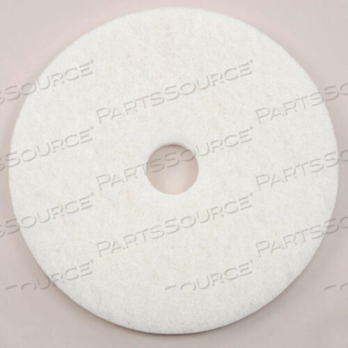 OEM#: 40122222 POLISHING PAD, WHITE, 5 PER CASE by Americo Manufacturing Co.