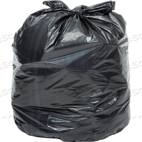 OEM#: DL386318B-75HEAVY DUTY BLACK INDUSTRIAL DRUM LINERS - 65-70 GAL, 1.8 MIL, 75 BAGS/CASE by Napco Bag And Film