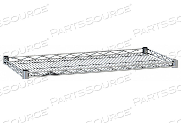 OEM#: HDM2448NC-4WIRE SHELF 48 W 24 D CHROME PLATED PK4 by Intermetro Industries (Emerson)
