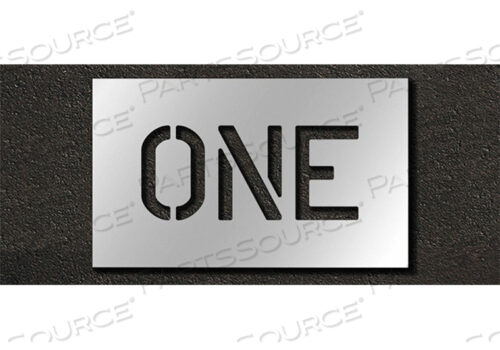 OEM#: STL-116-70609PAVEMENT STENCIL ONE 6 IN by RAE Products & Chemicals Corp.