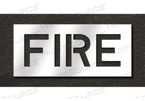 OEM#: STL-116-71001PAVEMENT STENCIL FIRE 10 IN by RAE Products & Chemicals Corp.