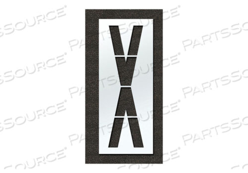 OEM#: STL-108-F120XAIRPORT PAVEMENT STENCIL X 120 IN by RAE Products & Chemicals Corp.