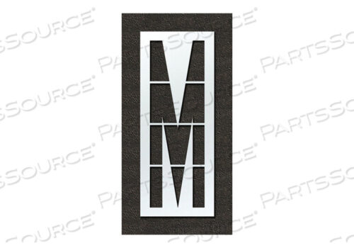 OEM#: STL-108-F144MAIRPORT PAVEMENT STENCIL M 144 IN by RAE Products & Chemicals Corp.