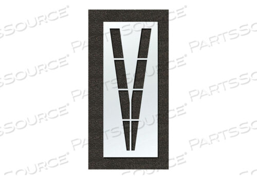 OEM#: STL-108-F144VAIRPORT PAVEMENT STENCIL V 144 IN by RAE Products & Chemicals Corp.