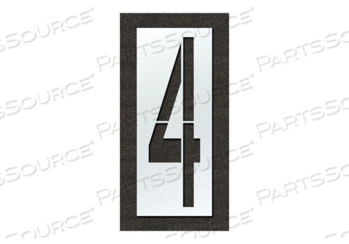 OEM#: STL-108-F1444AIRPORT PAVEMENT STENCIL 4 144 IN by RAE Products & Chemicals Corp.
