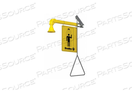 OEM#: S19-120SHOWER, HORIZONTAL SUPPLY, PLASTIC SHOWERHEAD by Bradley Corporation