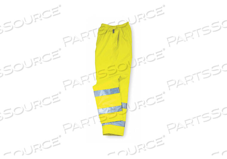 OEM#: 8915D2324 RAIN PANTS CLASS E YELLOW/GREEN 4XL by Ergodyne
