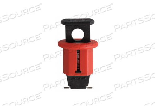 OEM#: 90844MINIATURE CIRCUIT BREAKER LOCKOUT, SINGLE OR MULTI-HANDLE BREAKER, 0.28 IN. DIA SHACKLE by Brady Americas