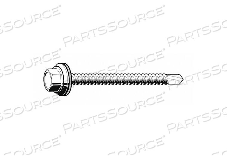 OEM#: U31702.025.0150ШУРУП СВЕРЛИЛЬНЫЙ 1/4-14 1-1/2 L PK50 от Fabory