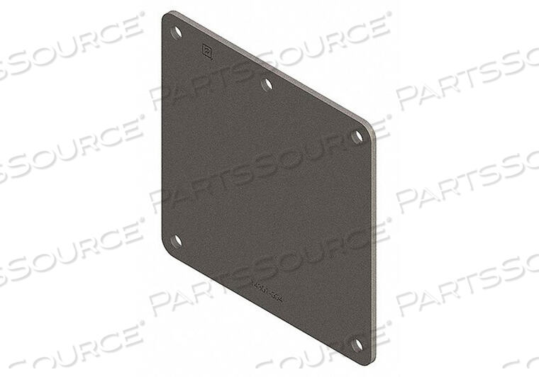 OEM#: F44LPCLOSURE PLATE WIREWAY STEEL 4IN.HX4IN.L by Hoffman