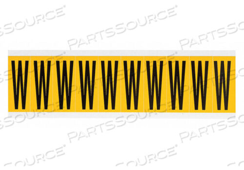 OEM#: 1534-WLETTER LABEL W 2-1/4IN.HX7/8IN.W VINYL by Brady Americas