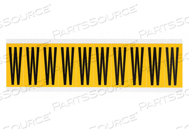 OEM#: 1534-WLETTER LABEL W 2-1/4IN.HX7/8IN.W VINYL by Brady Americas