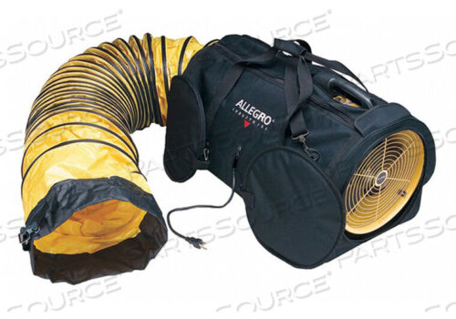 OEM#: 9535-12L12 INCH AC AIR BAG BLOWER W/ 25 DUCTING by Allegro