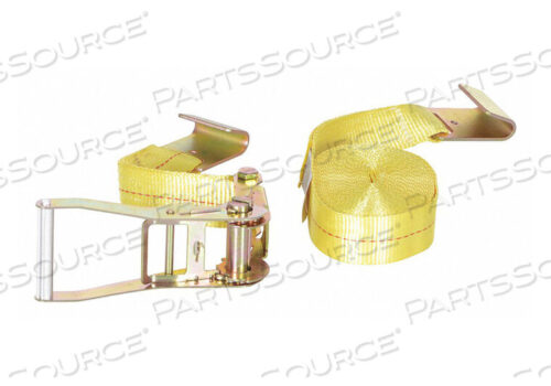 OEM#: STRAP-27-FHRATCHETING CARGO STRAP WITH FLAT HOOK by Vestil Manufacturing Corp.