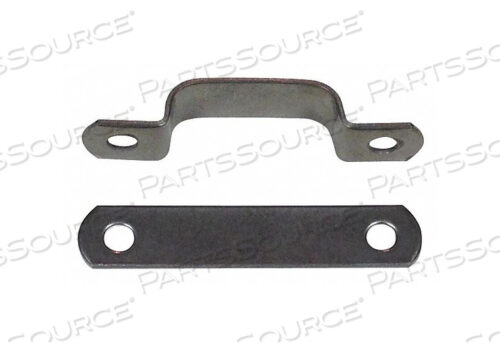 OEM#: 803TUBE CLAMP 1/2IN. 3 LINES PK25 by Dixie Line Clamps