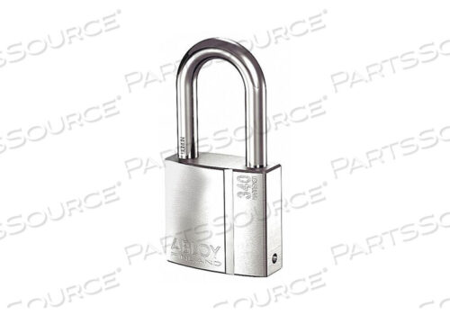 OEM#: PLI340/50B-KAKEYED PADLOCK 1 3/32 IN RECTANGLE SILVER by Abloy