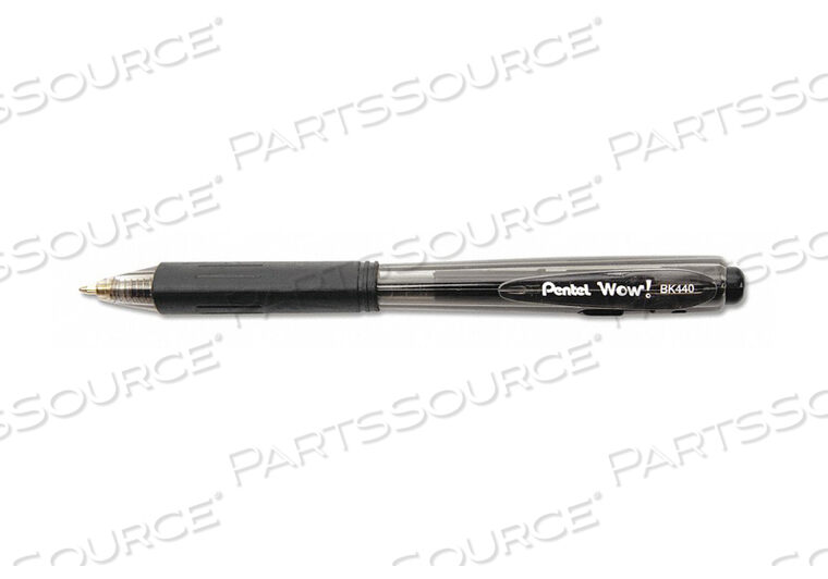 OEM#: PENBK440ASWUSBALLPOINT PENS BLACK PK36 by Pentel of America