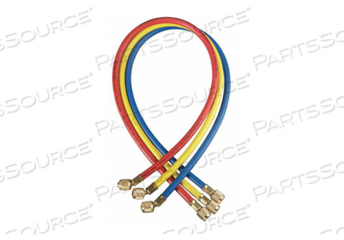 OEM#: 21984MANIFOLD HOSE SET 48 IN RED YELLOW BLUE by Checkers