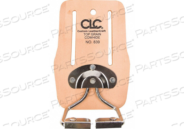 OEM#: 839HAMMER HOLDER SNAP IN TOP GRAIN LEATHER by CLC (Custom Leathercraft)