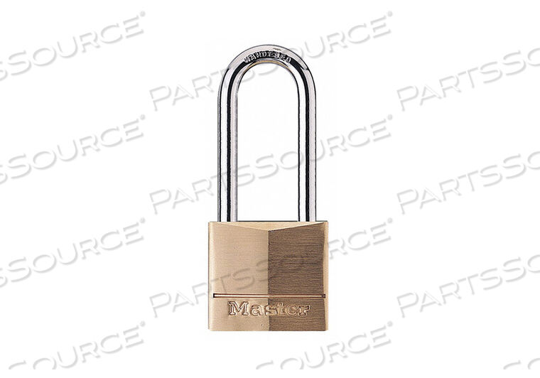 OEM#: 140DLHKEYED PADLOCK 13/16 IN RECTANGLE GOLD by Master Lock