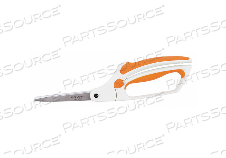 OEM#: 199110-1007SCISSORS 8IN L ORANGE/WHITE AMBIDEXTROUS by Fiskars