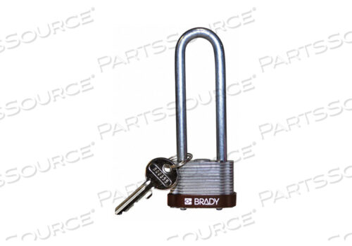 OEM#: 123250KEYED PADLOCK DIFFERENT 1-5/16 W by Brady Americas