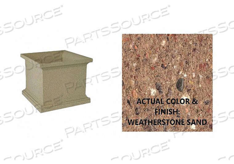 OEM#: SL440W22PLANTER SQUARE 28IN.LX28IN.WX30IN.H by Wausau Tile