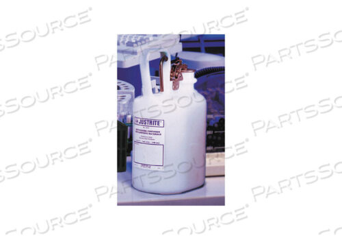 OEM#: 12161DISPOSAL CAN 1 GAL. WHITE POLYETHYLENE by Justrite