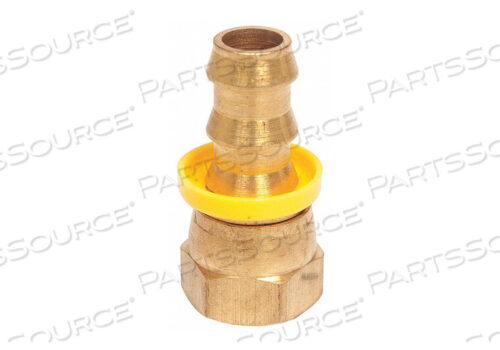 OEM#: PB-JCFX-0406PUSH ON HOSE FITTING 1/4 X3/8 BARBXJIC by Continental