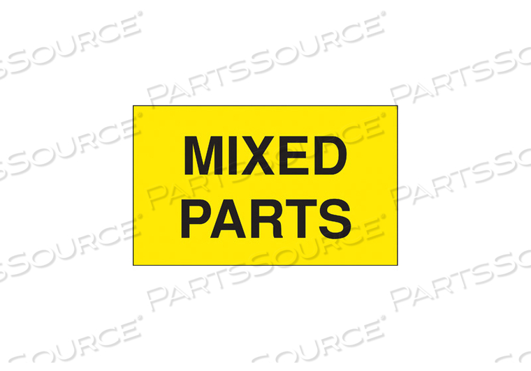 OEM#: 16V014INSTRUCTIONAL LABEL CONTENTS PK50 by Tapecase